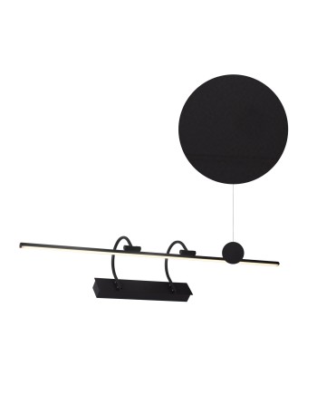 PARACURU * WALL LIGHT LED 18W 3000K SANDED BLACK